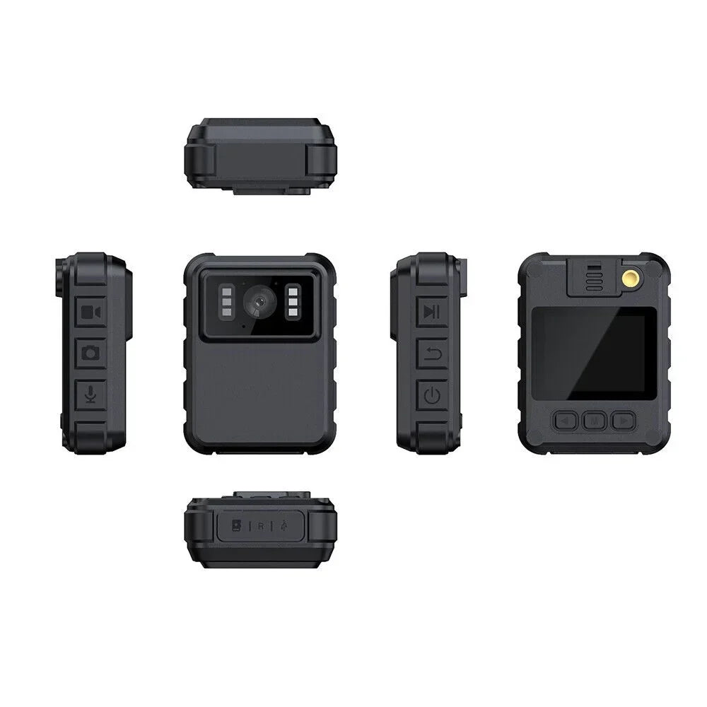 JahyShow Night Vision Body Camera - Mini Camcorder with 1080P Audio Video DVR and WiFi Connectivity