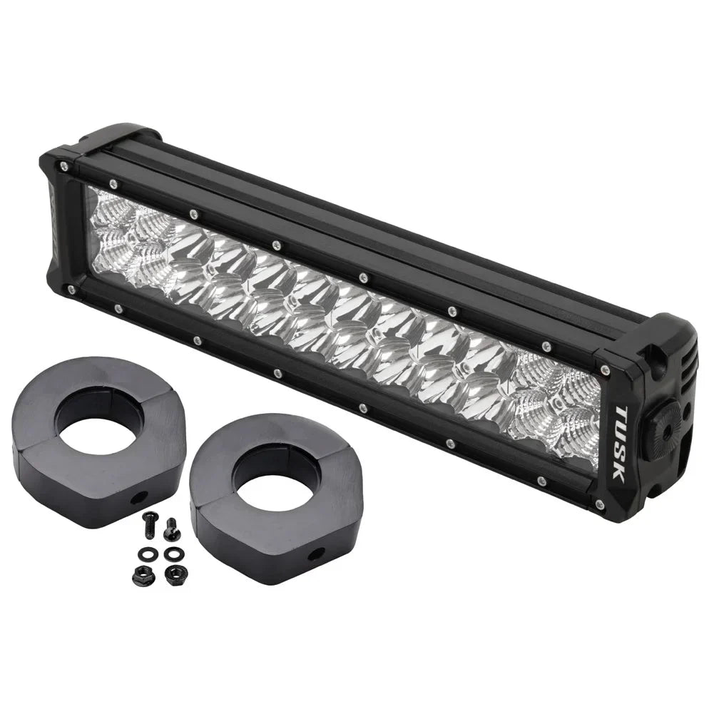 Tusk V2 LED Light Bar Kit 12" Straight For YAMAHA Wolverine X2 850 XT-R 2022