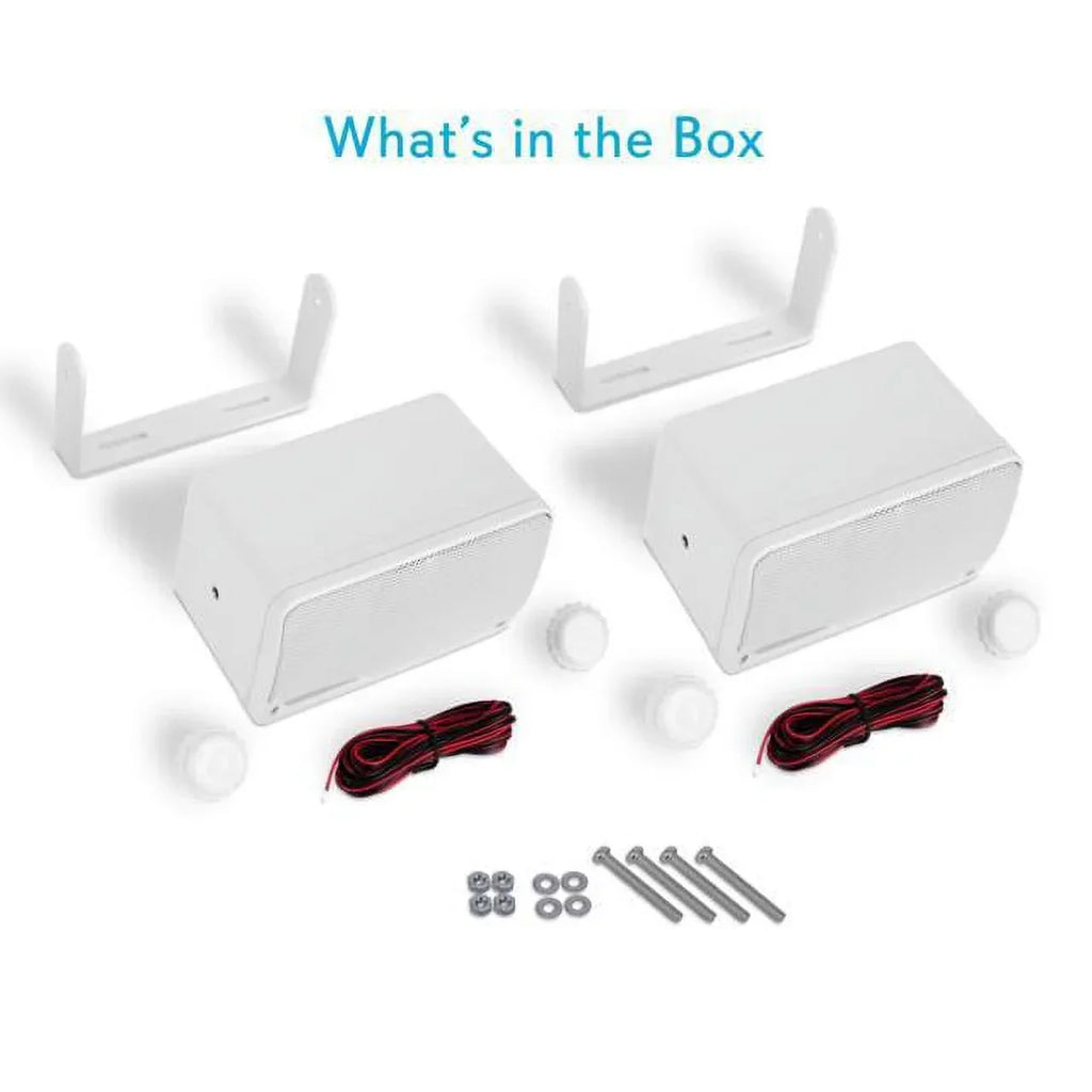 Pyle 3.5" 200 Watt Two Way Sealed Speaker System (Pair)