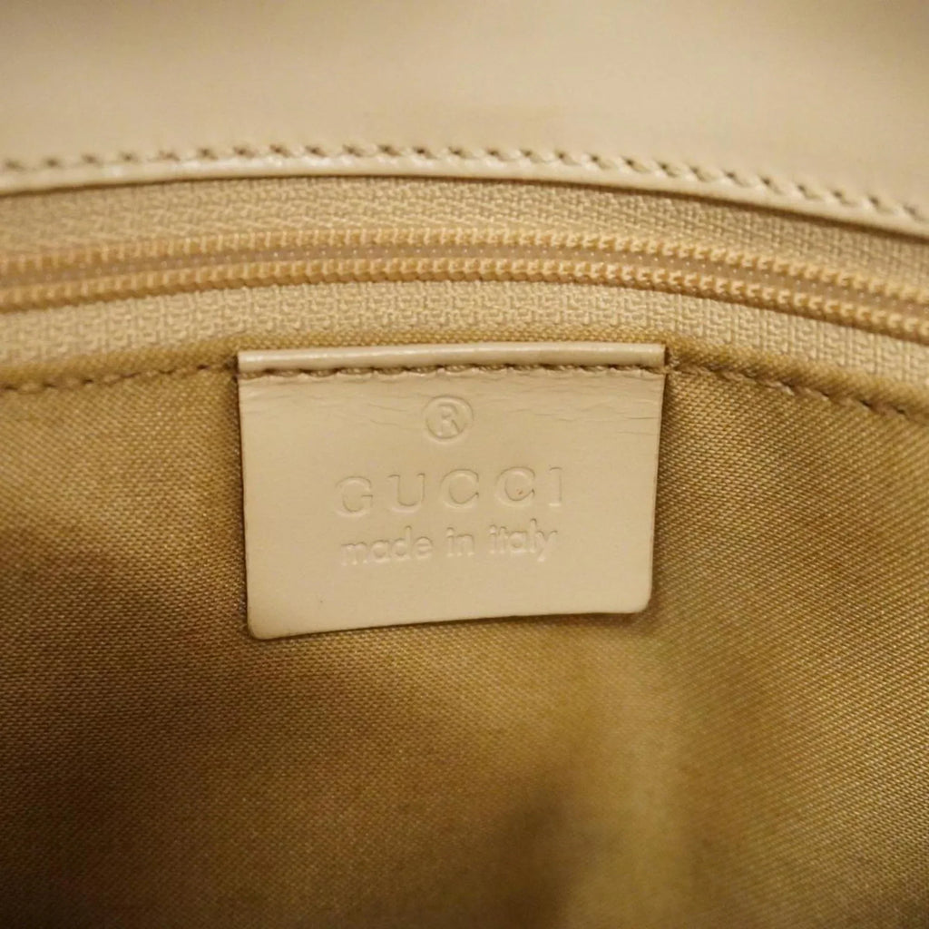 Pre-Owned Gucci Handbag GG Canvas 002 1079 Leather Ivory Women's (Good)