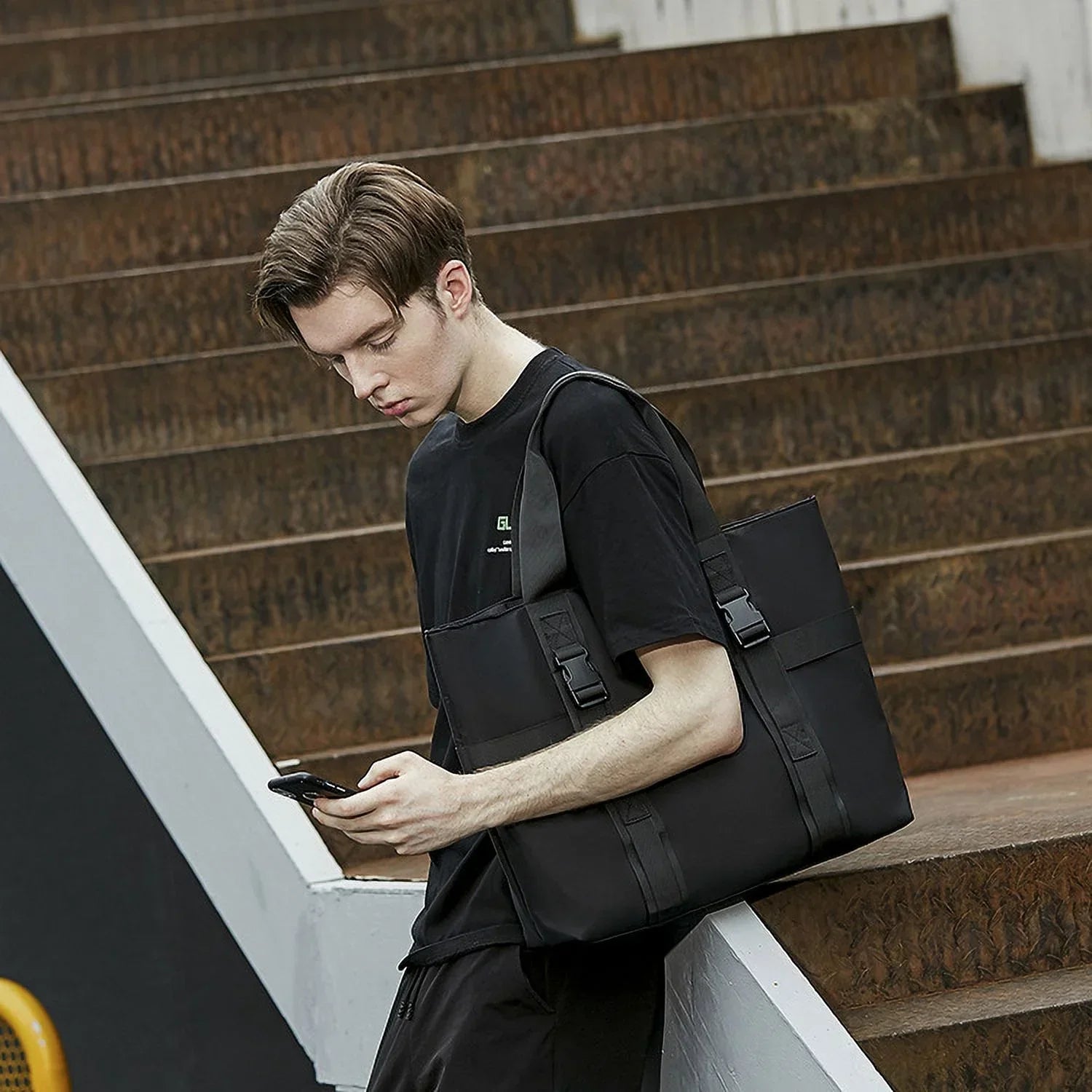 Fashion brand handbag for men