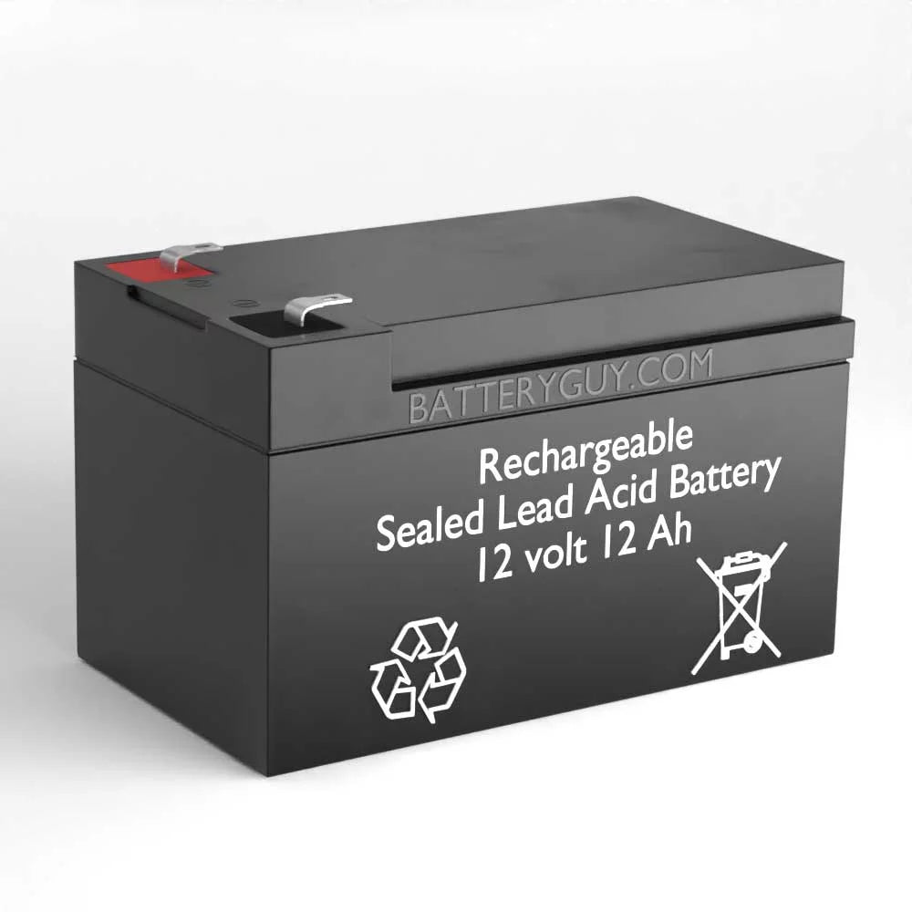 BatteryGuy Go-Go Travel Vehicle (SC40) replacement 12V 12Ah SLA battery - BatteryGuy brand equivalent (rechargeable - Qty of 2)