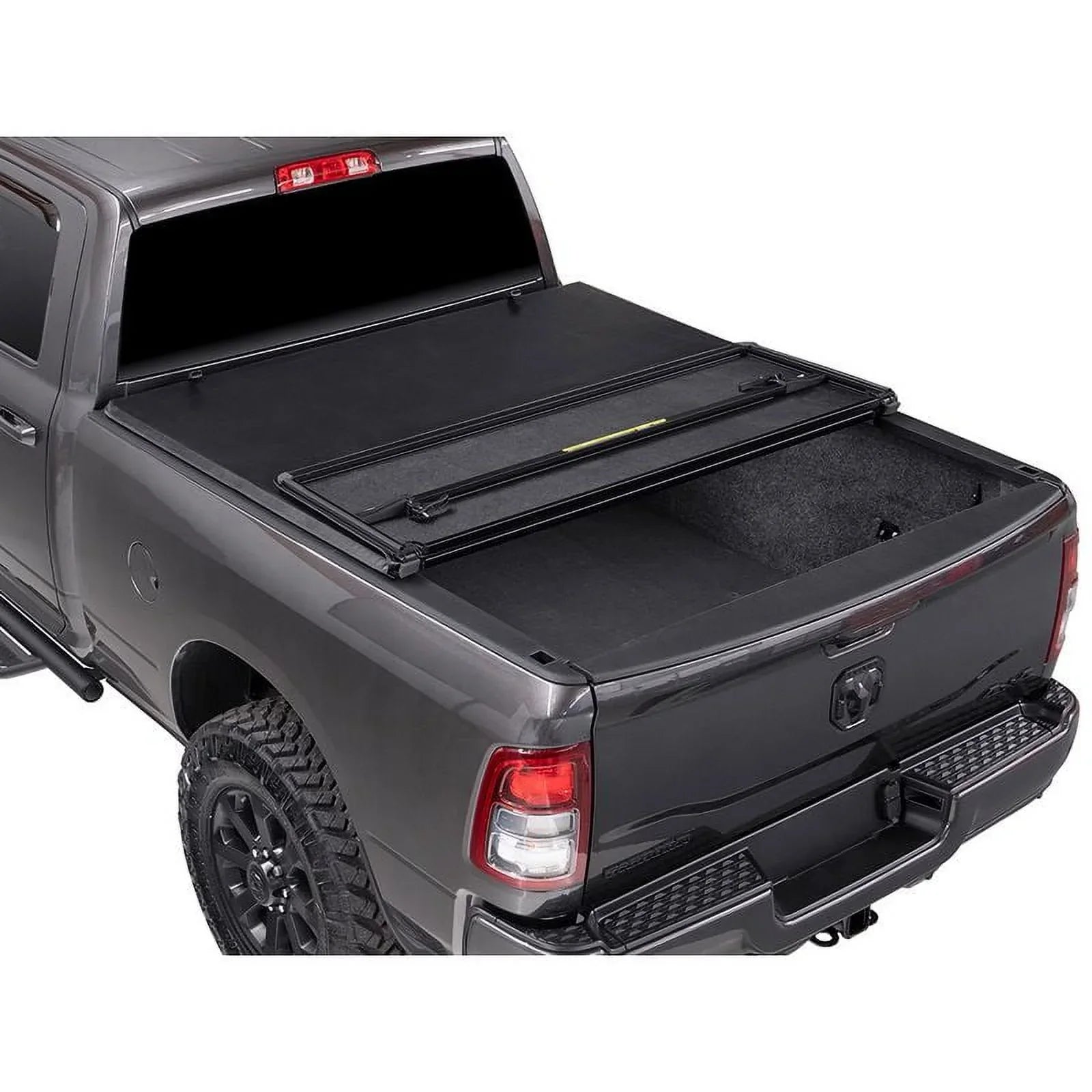 Tonno Pro | Hard Fold, Hard Folding Truck Bed Tonneau Cover | HF-154 | Fits 2007 - 2013 Chevy/GMC Silverado/Sierra 1500 6' 7" Bed (78.7")