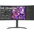 Open Box LG 34WQ75C-B 34" Curved UltraWide QHD IPS HDR 10 Built-in-KVM-Monitor with USB Type-C and LAN (RJ-45)
