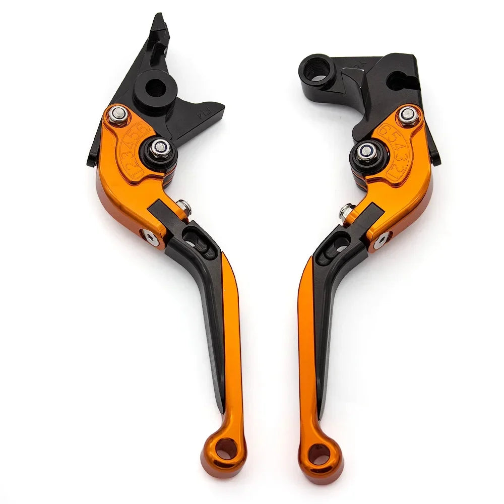 FXCNC Folding Extendable Brake Clutch Levers for 1090 Adventure/R 2017-2018, Adventure 1050 2016, 690 Dk/SMC/SMCR/690 Enduro R 2014-2020, 690 SMC R 2019, 701 Supermoto/Enduro 2017-2020