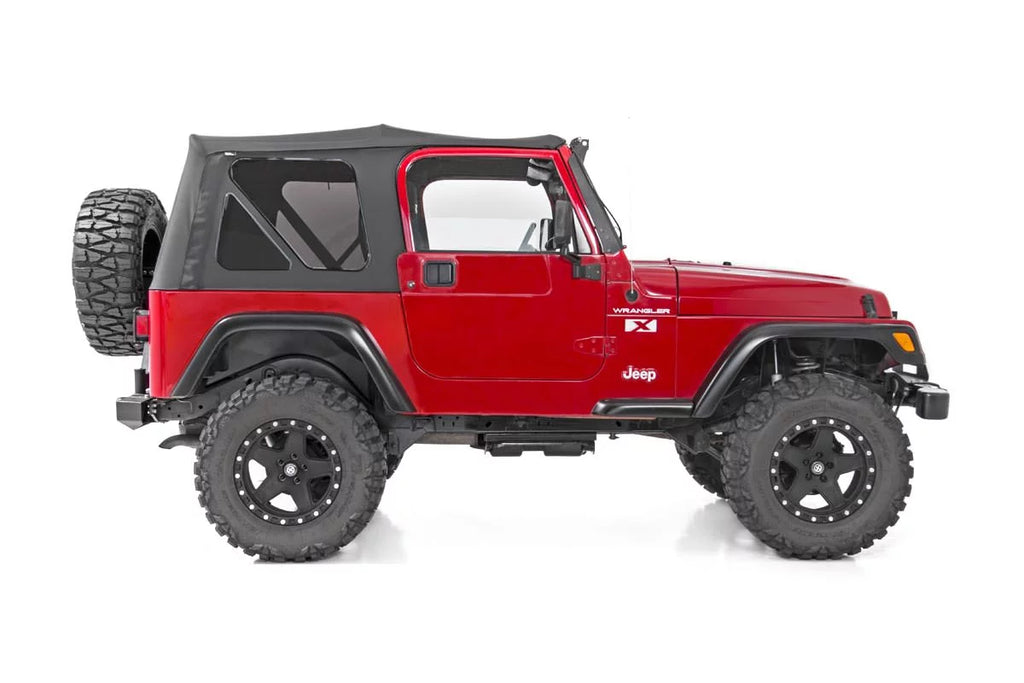Rough Country Replacement Black Soft Top for 87-95 Jeep YJ
