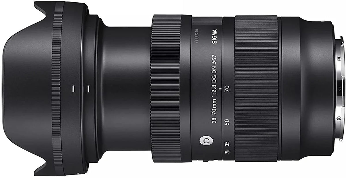 Sigma 28-70mm f/2.8 DG DN Contemporary Lens for Sony E W/Extreme Pro SD Card, Photo Edit Software, More 27pcs