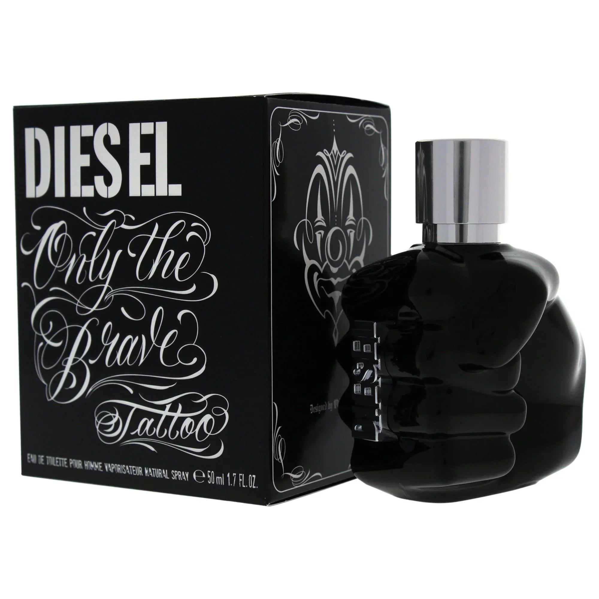 Diesel Only The Brave Eau de Toilette Fragrance Spray for Men, 1.7 fl oz