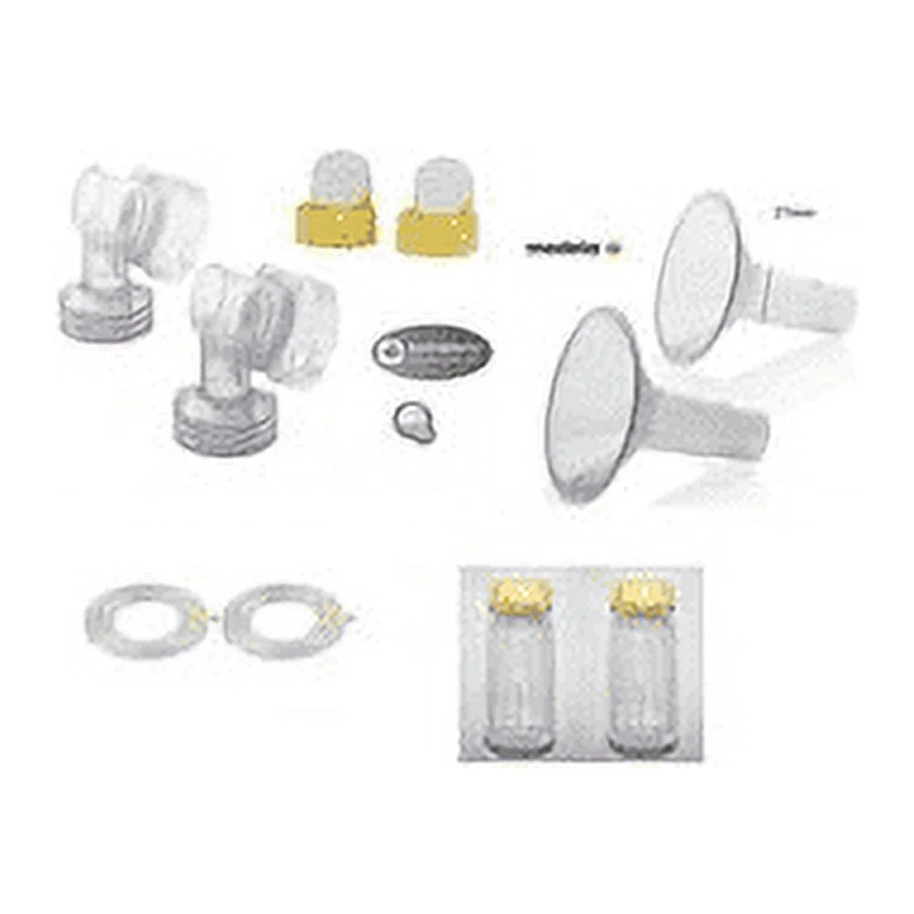 Medela Replacement Kit for medela pump in style models; starter kit.. and pump in style advanced - Breastshield 27mm ( From bulk - Non retails packing)